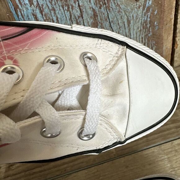 Converse Chuck Taylor All Star Women's size 7 Airbrushed High Top Sneakers - Picture 8 of 10